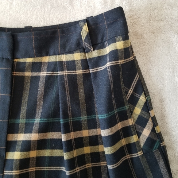 Topshop Sammy Mixed Check Wide Leg Pant - Picture 6 of 11